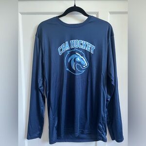 Men’s Navy Blue Hockey Long Sleeve